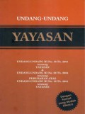 Undang-Undang Yayasan