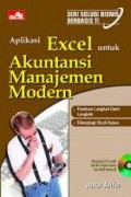 Aplikasi excel untuk Akuntansi Manajemen Modern