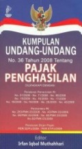 Kumpulan Undang-Undang Pajak Penghasilan