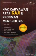 HAK KARYAWAN ATAS GAJI & PEDOMAN MENGHITUNG