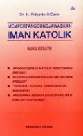 Mempertanggungjawabkan Iman Khatolik