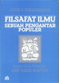 Filsafat Ilmu Sebuah Pengantar Populer