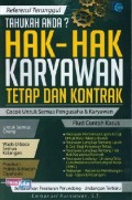 Hak- Hak Karyawan tetap dan kontrak