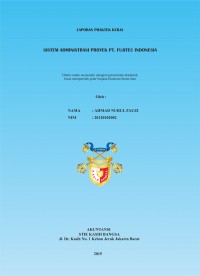 Sistem Administrasi Proyek PT. Fujitec Indonesia