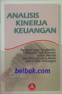 Analisis kinerja Keuangan