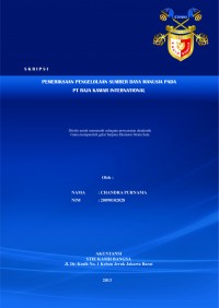 Pemeriksaan Pengelolaan Sumber Daya Manusia Pada PT Raja Kamar International