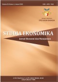 Studia Ekonomika Volume 20 Nomer 1 Tahun 2022
