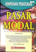 HIMPUNAN PERATURAN PASAR MODAL UU NO 8 TH 1995 TENTANG PASAR MODAL