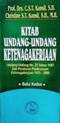 KITAB UNDANG- UNDANG KETENAGAKERJAAN