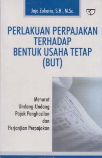 perlakuan perpajakan terhadap bentuk usaha tetap