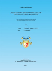 Analisis Sistem dan Prosedur Penerimaan Kas Dari Penjualan Tunai Pada CV. Tama Joga Raya