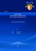 Audit Manajemen Atas Operasional Departemen Proyek Pada PT. Manna Elektroindo tahun 2011