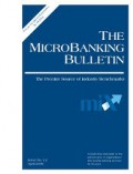 THE MICROBANKING BULLETIN