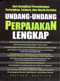 Undang-Undang Perpajakan lengkap