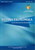 Studia Ekonomika Jurnal Ekonomi dan Manajemen Volume 11 Nomer 2 Tahun 2013
