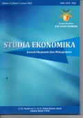 Studia Ekonomika Jurnal Ekonomi Dan Manajemen Volume 12 Nomer 1 Tahun 2014