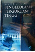MODEL-MODEL PENGELOLAAN PERGURUAN TINGGI