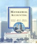MANAGERIAL ACCOUNTING