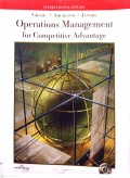Operations Management for Cpmpetitive Advantage
