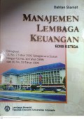 MANAJEMEN LEMBAGA KEUANGAN