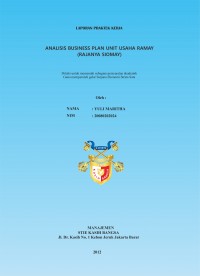 Analisis Business Plan Unit Usaha Ramay (Rajanya Siomay)