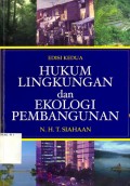 Hukum Lingkungan dan Ekologi Pembangunan