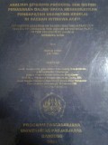 Analisis Efisiensi Produksi Dan Sistem Pemasaran Dalam Upaya Meningkatkan Pendapatan Usahatani Kedelai Di Daerah Istimewa Aceh