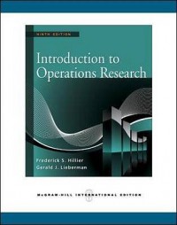 Introduction To Operation Research