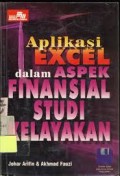 Aplikasi Excel dalam Aspek Finansial Studi Kelayakan