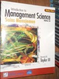 Introduction Management Science (Sains Manajemen) Buku 2
