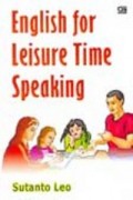 English for Leisure Time Speaking