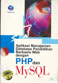 Aplikasi Manajemen Database Pendidikan berbasis web dengan PHP dan Mysql