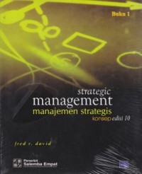 Strategic Management Manajemen Strategis Konsep