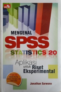 Mengenal SPSS Statistics 20