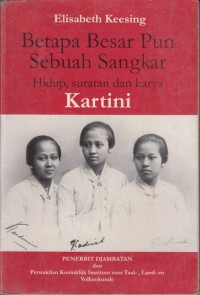 Betapa Besar Pun Sebuah Sangkar (Hidup, suratan dan karya Kartini)