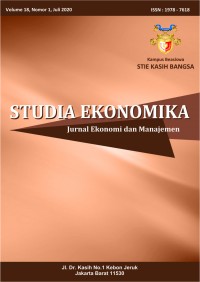 Studia Ekonomika Jurnal Ekonomi Dan Manajemen Volume 18 Nomer 1 Tahun 2020