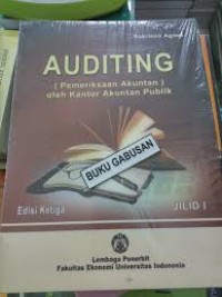 Auditing (Pemeriksaan Akuntan) oleh Kantor Akuntan Publik