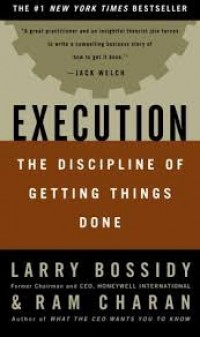 execution the disciplineof getting things done