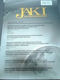 Jurnal Akuntansi dan Keuangan Indonesia Vol. 8 No. 1