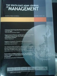 The South East Asian Journal of Management Vol. 10 Issue 1