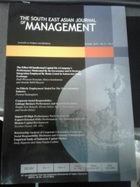 The South East Asian Journal of Management Vol. 11 Issue 2