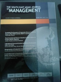 The South East Asian Journal of Management Vol. 9 Issue 2
