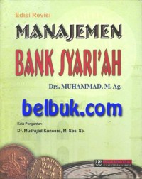 Manajemen Bank Syariah
